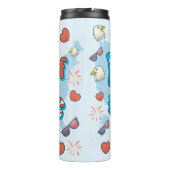 7月の独立記念日の自由な4thのアメリカの土地 タンブラー (裏面)