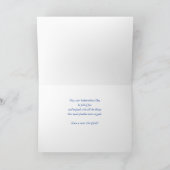 7月の甘い4th自由と愛国的なカップケーキ カード (内部)