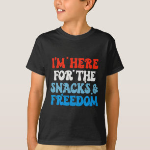 7月の男の子Gの軽食と自由のために Tシャツ