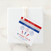 7月の白いデュースバイブシャワーの4th爆竹 フェイバータグ (インサイチュ)