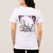 7月の白い輝き トライブレンドTシャツ (裏面)
