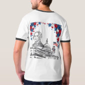 7月の白い輝き Tシャツ (裏面フル)