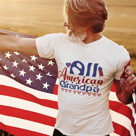 7月の祖父の全米グランドパ4th tシャツ