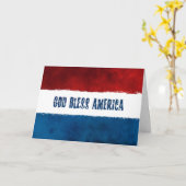 7月の神の第4はアメリカカードを賛美します カード (黄色い花)