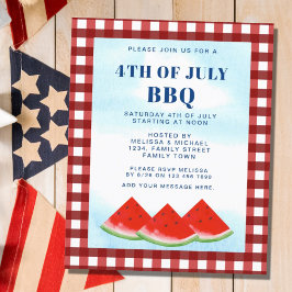 7月の第4予算BBQ招待状