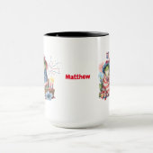 7月の第4回「ホッピー」 7月の独立記念日カエルデザイン マグカップ (中央)