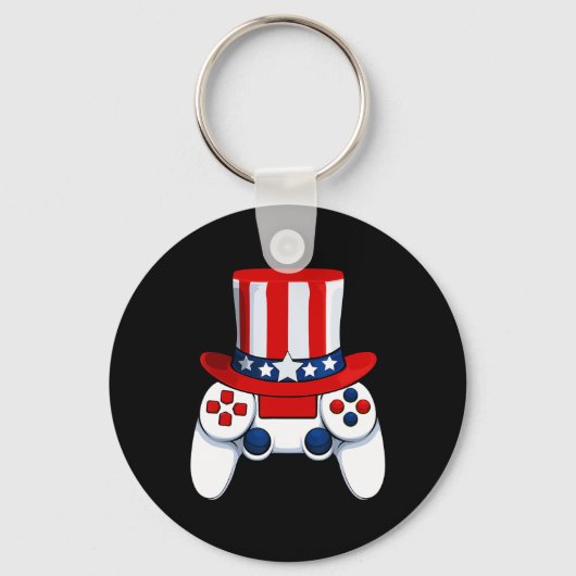 7月の米国のAmerican Hat 4thコントローラー キーホルダー (正面)