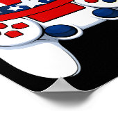 7月の米国のAmerican Hat 4thコントローラー ポスター (角)