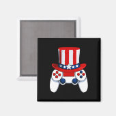 7月の米国のAmerican Hat 4thコントローラー マグネット (正面/裏面)