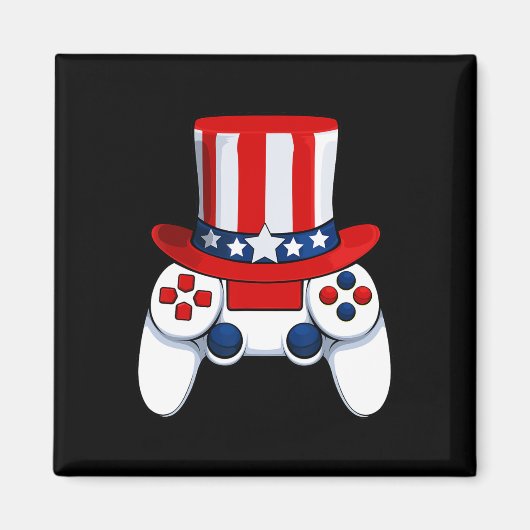 7月の米国のAmerican Hat 4thコントローラー マグネット (正面)