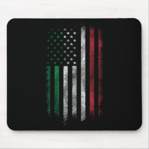 7月の米国国旗Patriotic American Fl4日 マウスパッド
