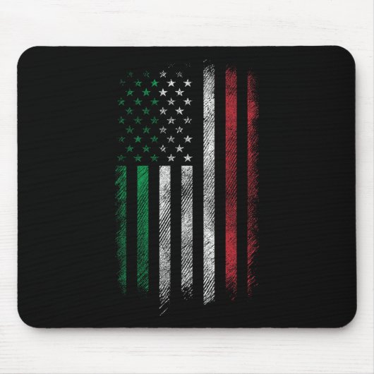 7月の米国国旗Patriotic American Fl4日 マウスパッド (正面)