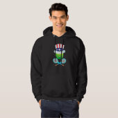 7月の米国Flaのアンクルサム・ハット4thとテニスボール パーカ (正面フル)