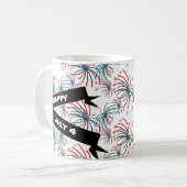 7月の花火第4回スターズドードルズバナー コーヒーマグカップ (正面左)