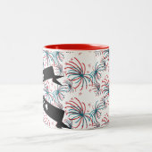 7月の花火第4回スターズドードルズバナー ツートーンマグカップ (中央)