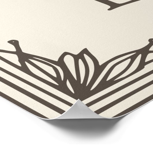 7月の花 ポスター (角)