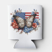 7月の蝶の愛国的な4番目 缶クーラー (裏面)