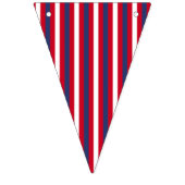 7月の誕生日パーティーの個人設定 バンティングフラッグ (第3の旗)