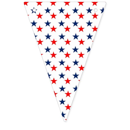 7月の誕生日パーティーの個人設定 バンティングフラッグ (第2の旗)