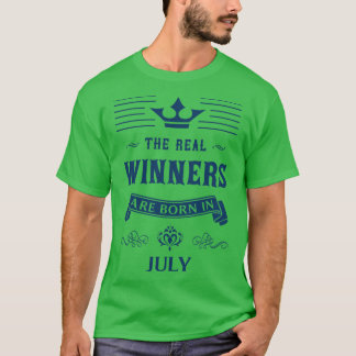 7月の誕生日 Tシャツ