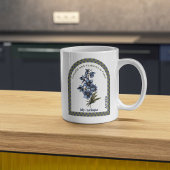 7月の誕生月フラワー オーダーメイド コーヒーマグカップ