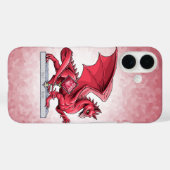 7月の誕生石ドラゴン: Ruby Case-Mate iPhone Ca Case-Mate iPhoneケース (裏面 (横))