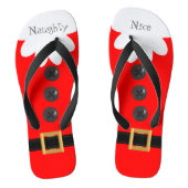 7月の赤いクリスマスカスタムフェスティバルビーチサンダル ビーチサンダル (フットベッド)