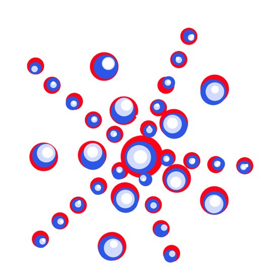 7月の赤い白と青4th夏のビーチタオル。 ビーチタオル