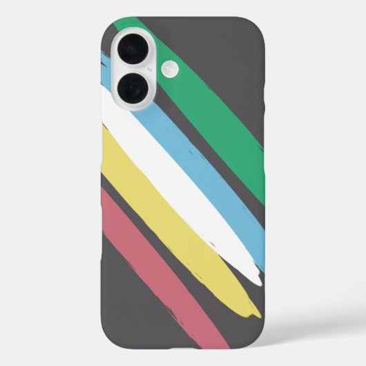 7月の障害者プライド月間の啓発カラー Case-Mate iPhoneケース (裏面)