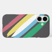 7月の障害者プライド月間の啓発カラー Case-Mate iPhoneケース (裏面 (横))