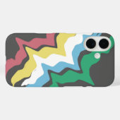 7月の障害者プライド月間アウェアネスカラー Case-Mate iPhoneケース (裏面 (横))