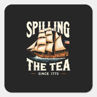 7月の1773 4thからアメリカ合衆国のレトロ スクエアシール