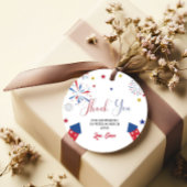 7月の4t独立ベビーシャワーありがとう フェイバータグ