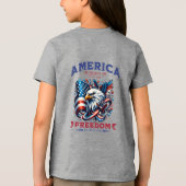 7月の4thアメリカンイーグル昇華–61901 トライブレンドＴシャツ (裏面)