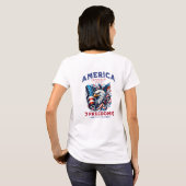 7月の4thアメリカンイーグル昇華–61901 tシャツ (裏面フル)