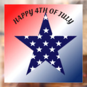 7月の4thスターウィンドウにしがみつく ウィンドウサイン (シート2)