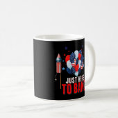 7月の7月4日4日Bang 8に来たばかりだ コーヒーマグカップ (正面右)