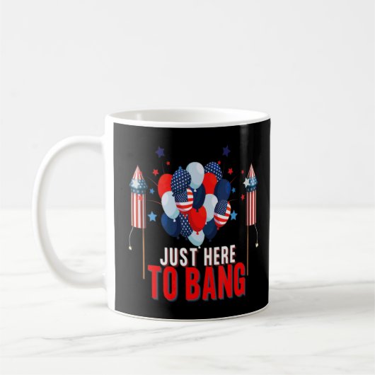 7月の7月4日4日Bang 8に来たばかりだ コーヒーマグカップ (左)