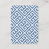 7月のChinoiserie 4th本リクエスト赤ちゃんシャワー エンクロージャーカード (裏面)