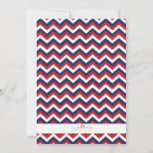 7月のCookoutの招待の食糧、おもしろいおよび音楽第4 招待状 (裏面)