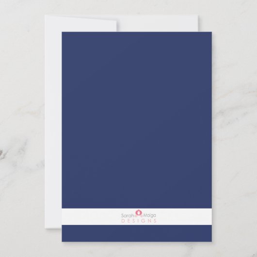 7月のCookoutの招待状のモダンで愛国心が強い第4 招待状 (裏面)