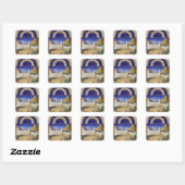 7月のFascimile: 収穫およびヒツジ スクエアシール (シート)