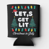 7月のTシャツでクリスマスを祝おう 缶クーラー (裏面)