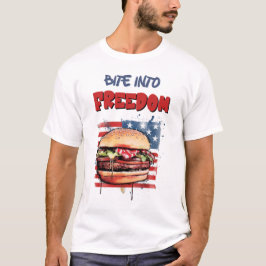 7月のUSA 4th Burgers Grill, Chill & 祝 Tシャツ