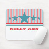 7月はっきりした4日スターズ・ストライプマウスパッド マウスパッド (マウス)