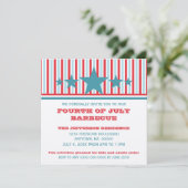 7月はっきりした4日スターズ・ストライプ招待状 招待状 (スタンド正面)