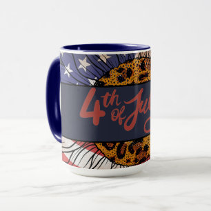 7月ひまわり幸せ4日 マグカップ