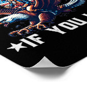 7月もし4日おもしろいを失う反逆 ポスター (角)