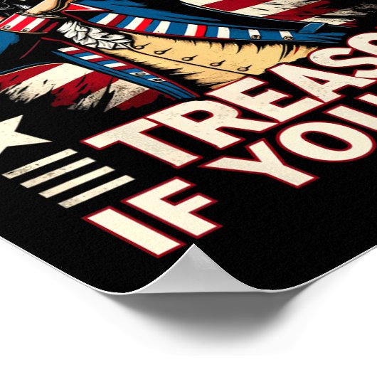 7月もし4日のジョージ・ワシンを失う唯一の反逆 ポスター (角)