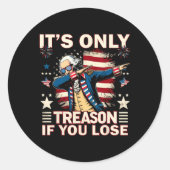 7月もし4日のジョージ・ワシンを失う唯一の反逆 ラウンドシール (正面)